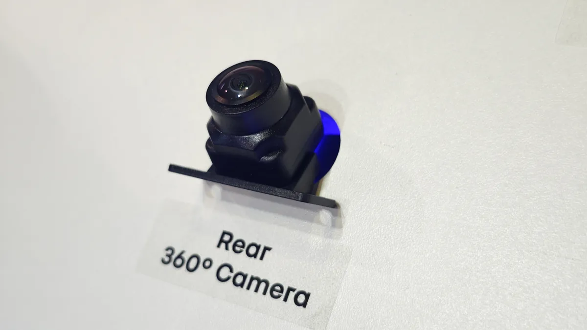 TEYES rear 360-degree camera on display at Automechanika Frankfurt 2026